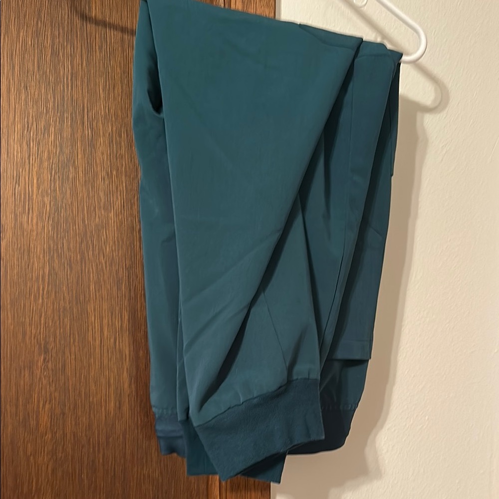 Mandala scrubs teal colored